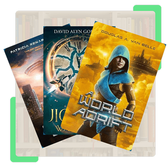 Book covers for publishing assistance